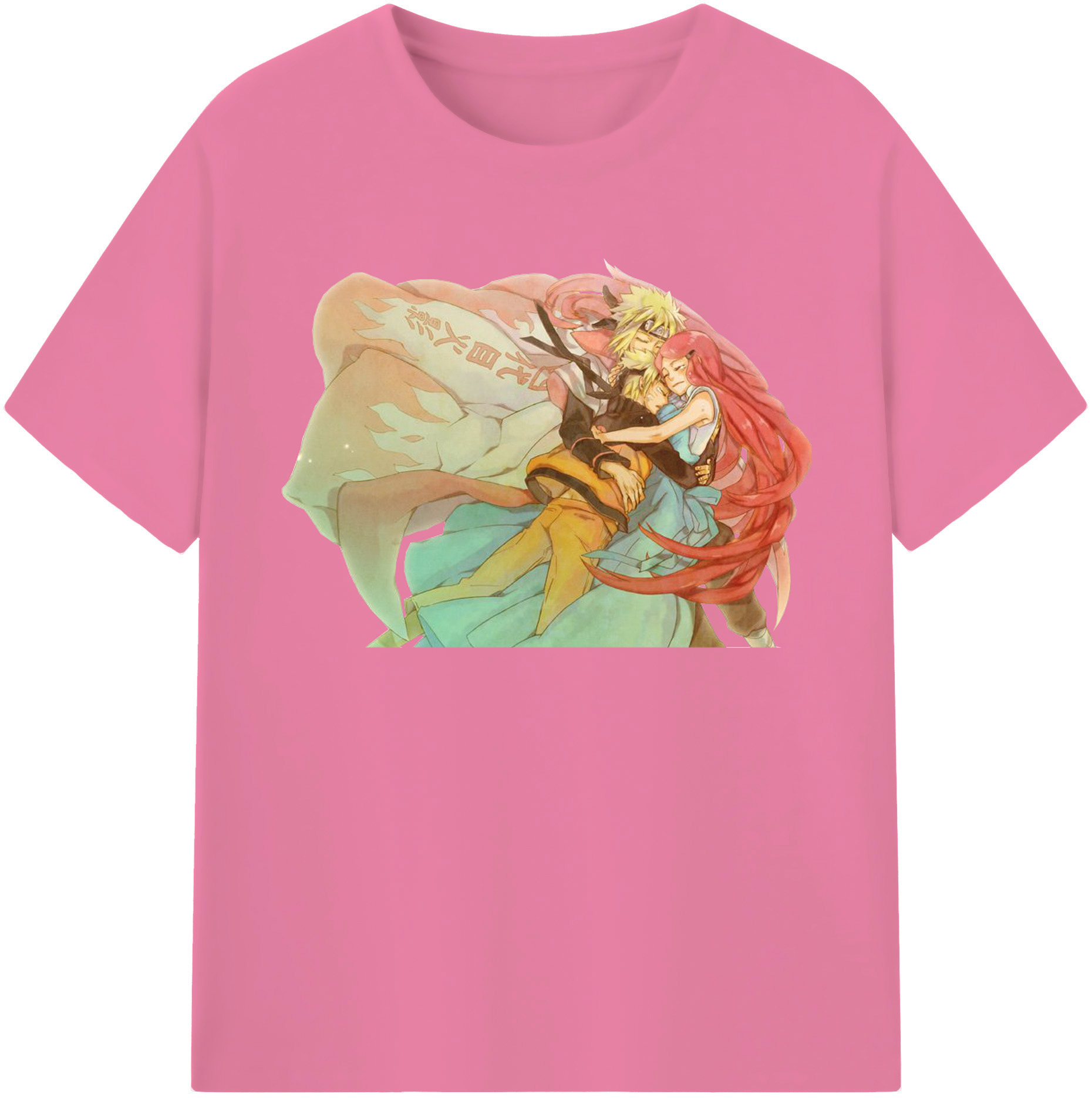 （画像用） NARUTO -ナルト- うずまき ナルト Uzumaki Naruto 綿100％半袖Tシャツ（フロントプリント）
